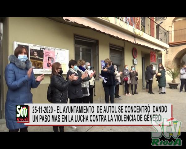 25-11-2020 El Ayuntamiento de Autol se concentro dando un paso más en ...